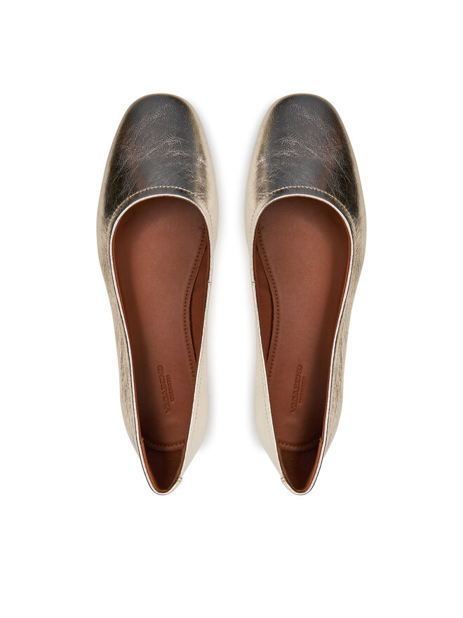 Vagabond Shoemakers Baleriny Vagabond Shoemakers Jolin 5508-083-81 Złoty