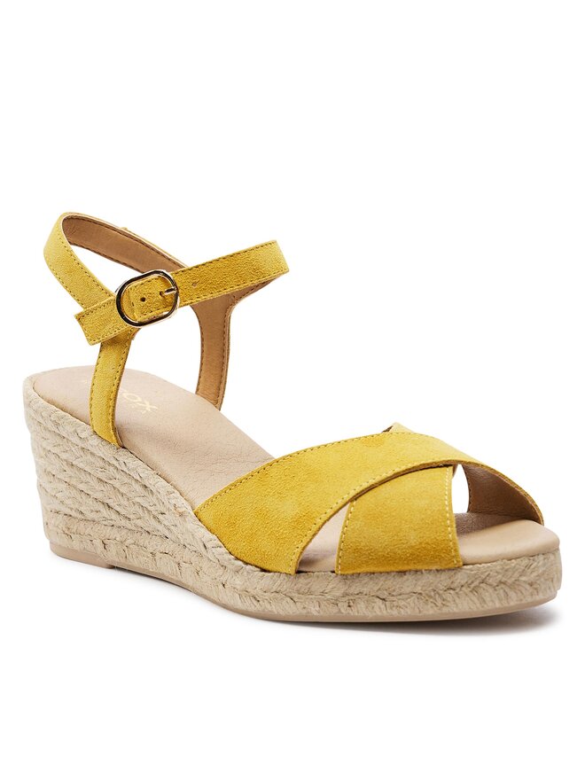 Geox Espadrilky Geox D Gelsa Low D45NGC 00022 C2000 Žlutá