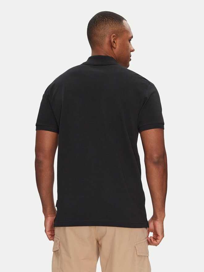 Napapijri Napapijri Polo marškinėliai E-Clanis NP0A4ID39411 Juoda Regular Fit