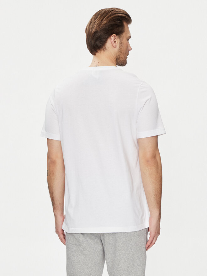 adidas adidas Marškinėliai Essentials Single Jersey Embroidered Small Logo T-Shirt IC9286 Balta Regular Fit