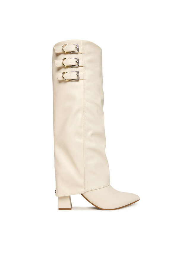 Guess Botas altas Guess FLFGAR ELE11 Écru