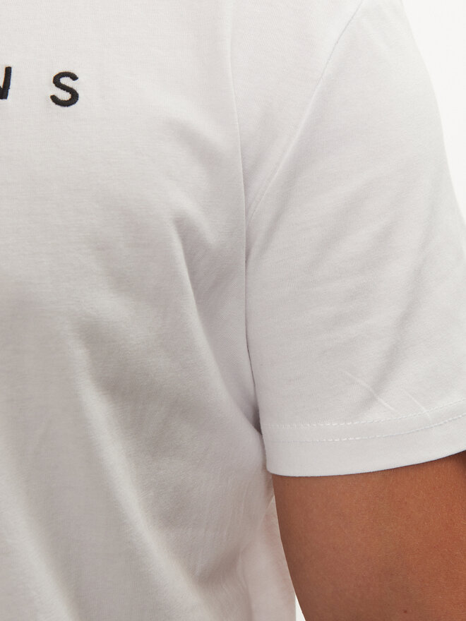 Tommy Jeans Tommy Jeans Футболка Linear Logo DM0DM20744 Білий Regular Fit
