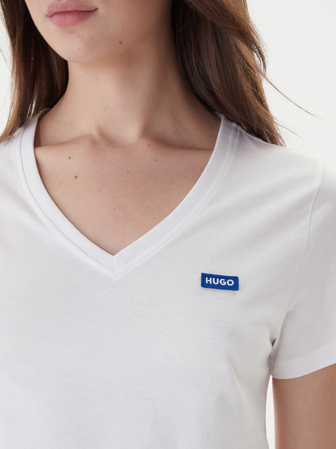 HUGO Hugo Футболка Classic 50513667 Білий Regular Fit