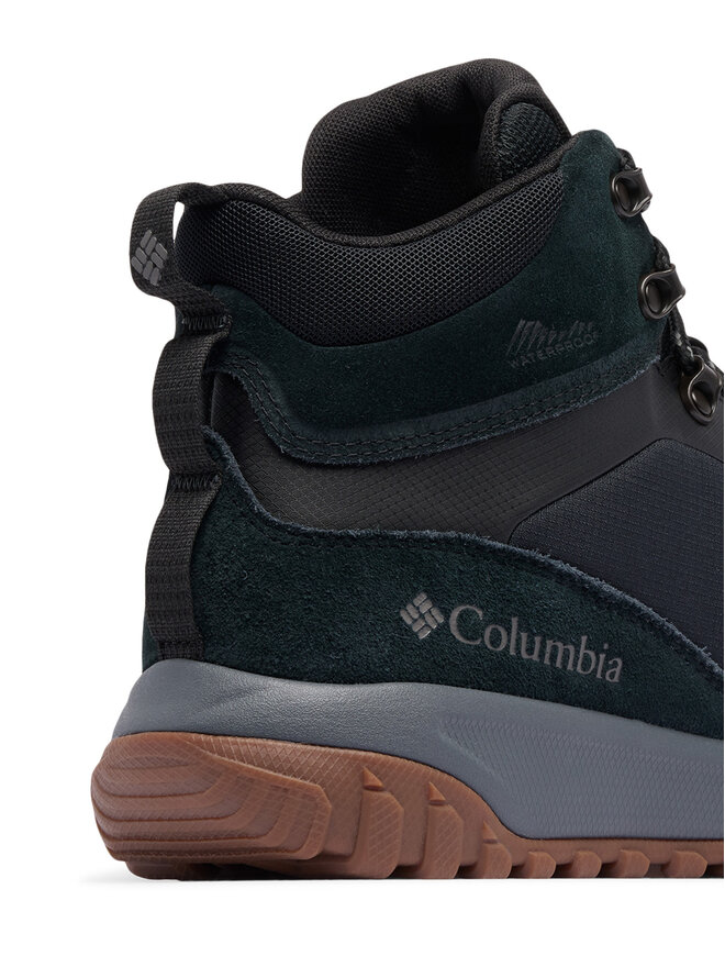 Columbia Schnürschuhe Columbia Burnsider™ Waterproof 2128821 Schwarz