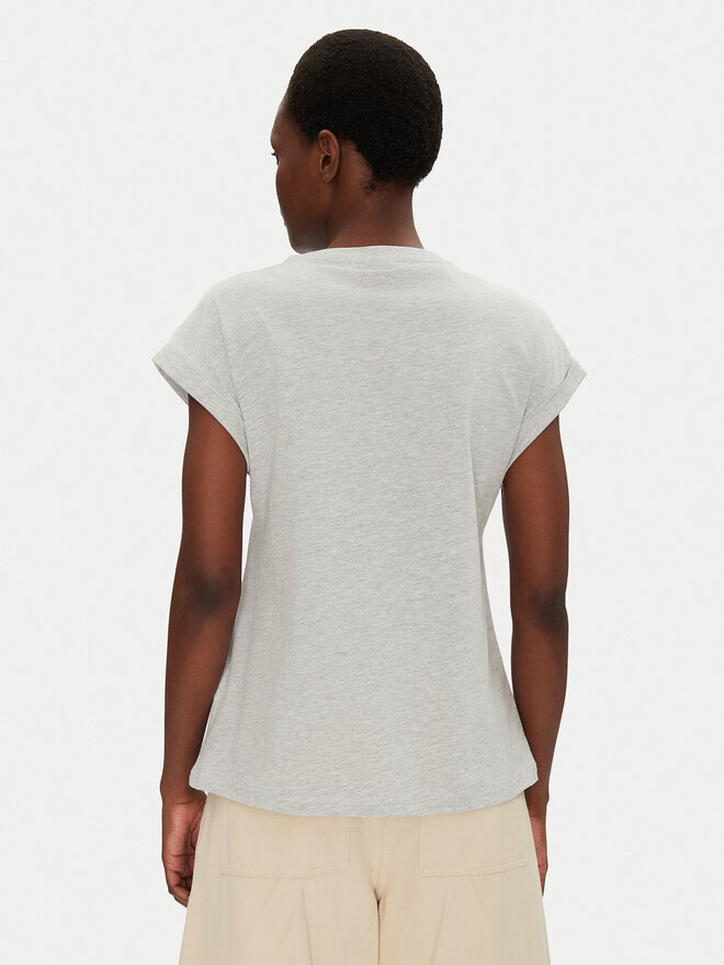 Fransa Fransa Camiseta 20615462 Gris Regular Fit