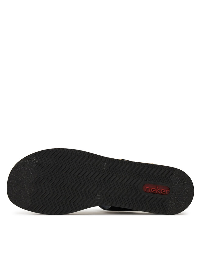 Rieker Klapki Rieker 629K9-14 Granatowy