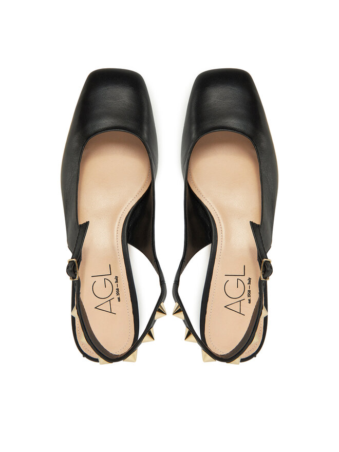 AGL Sandale AGL Angie L Spike D557007PCSOFTY0000 Crna