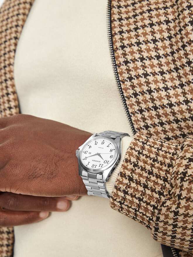 Sekonda Zegarek Sekonda 1635 Biały