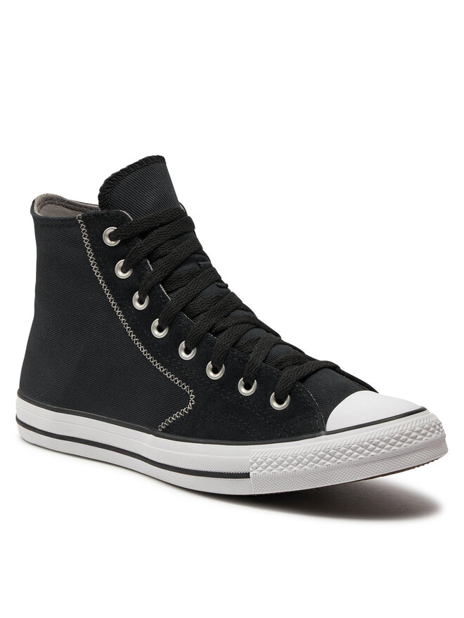 Sneakers aus Stoff Converse Chuck Taylor All Star Mixed Materials A08186C Schwarz eschuhe