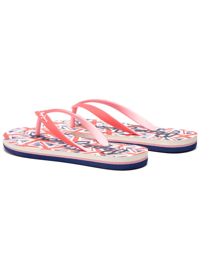 Pepe Jeans Čības uz pirksta Pepe Jeans Beach Uk PGS70027 Sarkans