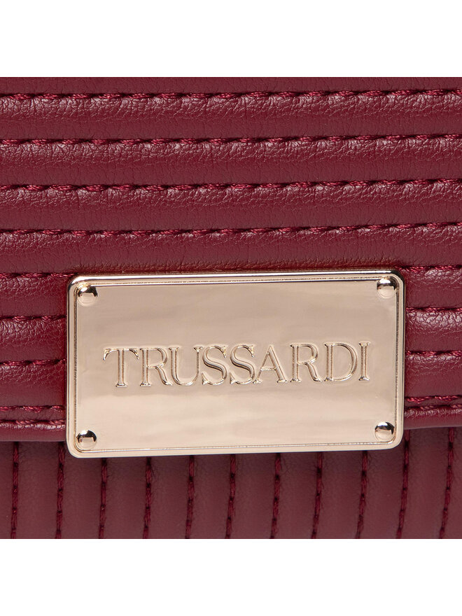 Trussardi Сумка Trussardi Frida Shoulder Md 75B01036 Бордовий