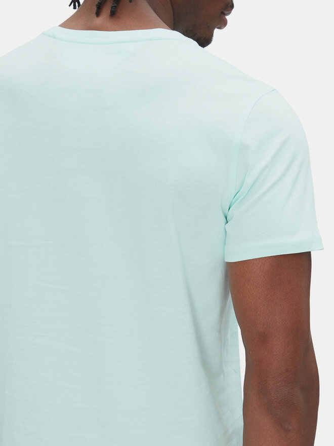 Tommy Jeans Tommy Jeans Camiseta DM0DM04411 Verde Slim Fit