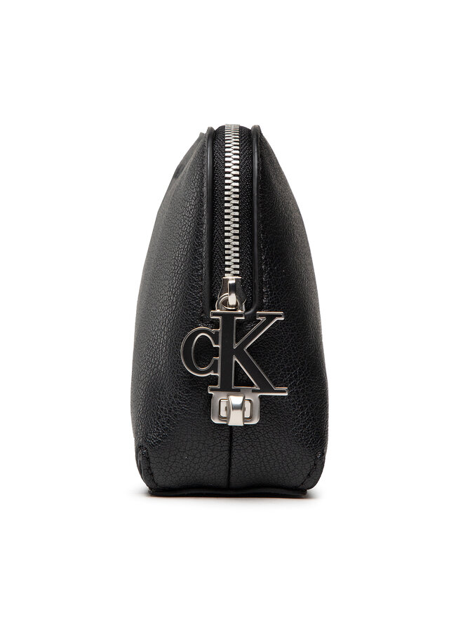 Calvin Klein Jeans Kosmetiktasche Calvin Klein Jeans Minimal Monogram Cosmetic Pouch K60K608965 Schwarz