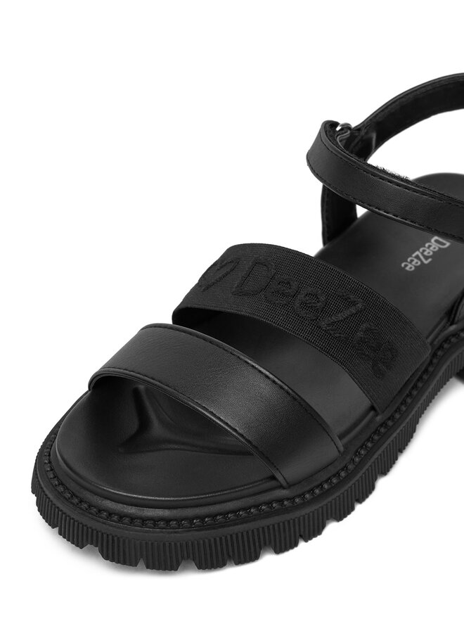 DeeZee Sandały DeeZee CM240807-1 Czarny