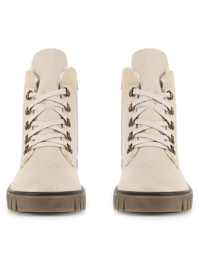 Rieker Schnürschuhe Rieker Y3433-60 Beige