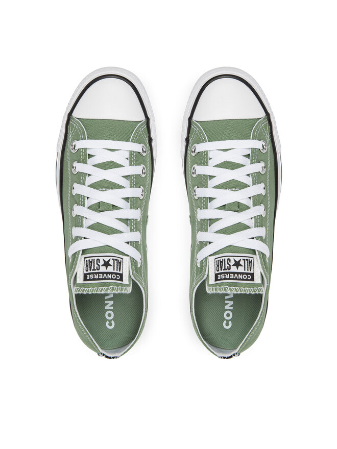 Converse Trampki Converse Chuck Taylor All Star Mini Flowers A14982C Zielony