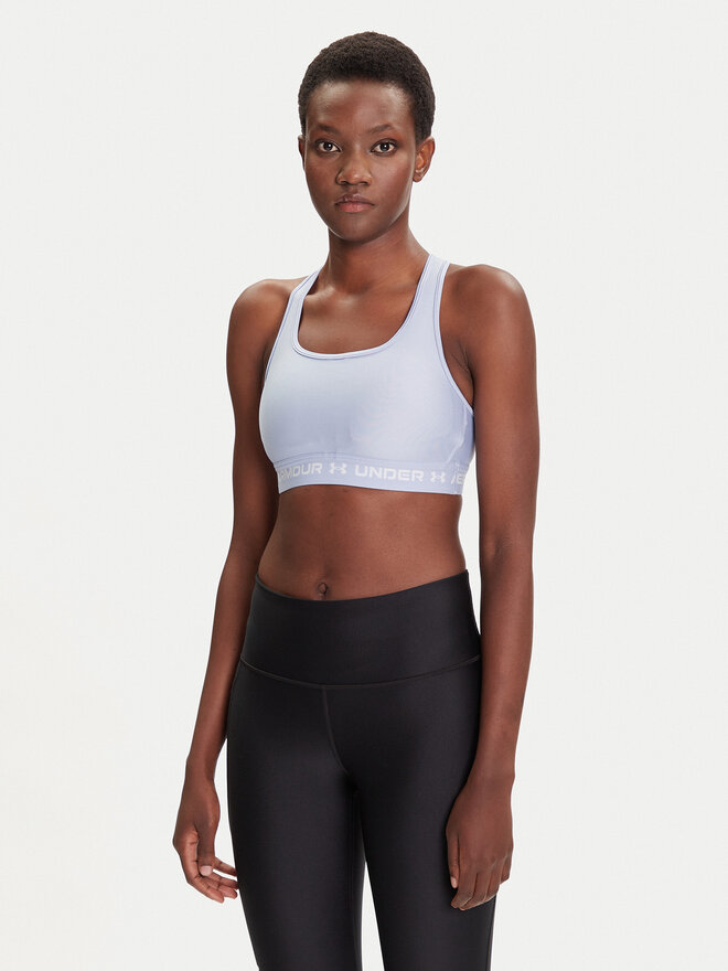 Under Armour Under Armour Špotni nedrček Crossback Mid Bra 1361034-539 Modra Compression Fit