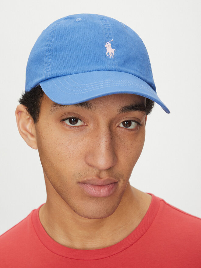Polo Ralph Lauren Cappellino Polo Ralph Lauren Chino Ball Cap 710667709121 Blu