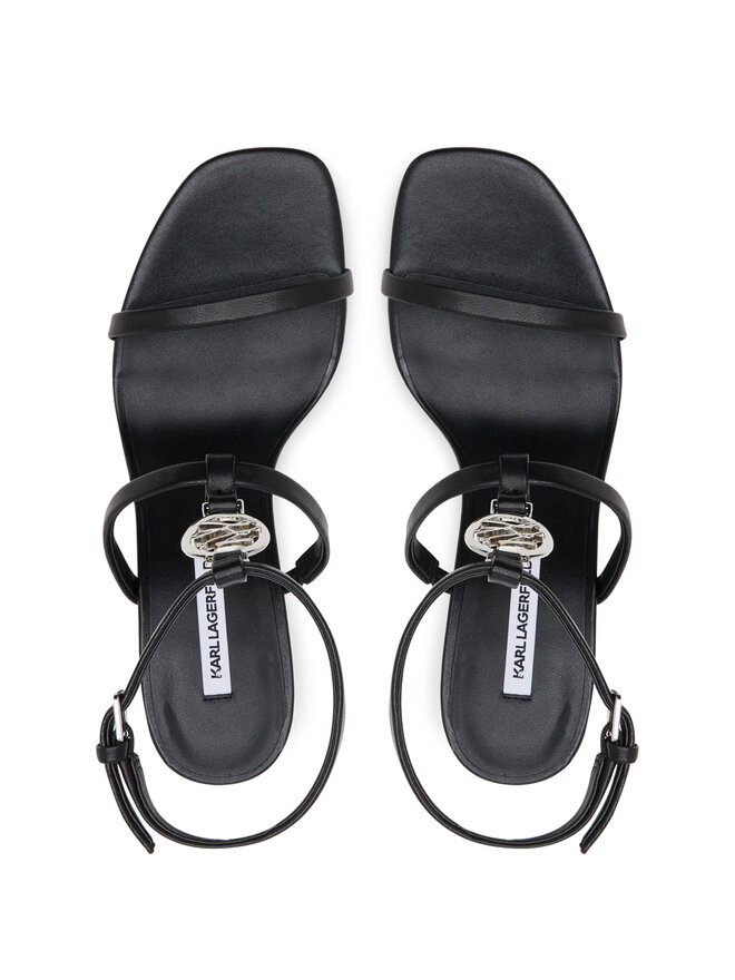 KARL LAGERFELD Sandali KARL LAGERFELD Belvia KL32914 Črna