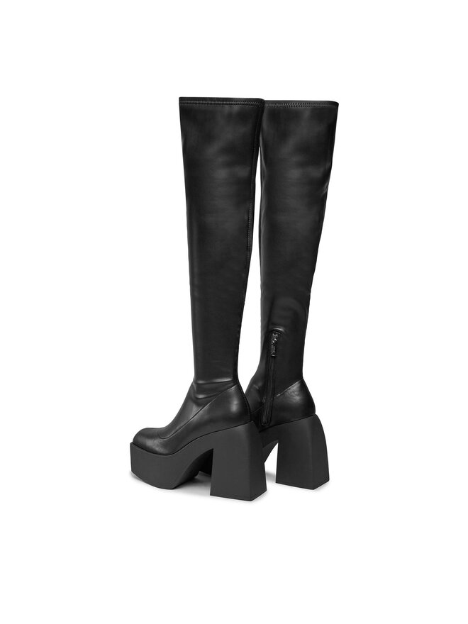 Steve Madden Muszkieterki Steve Madden Tremec Boot SM11002607 SM11002607-001 Czarny
