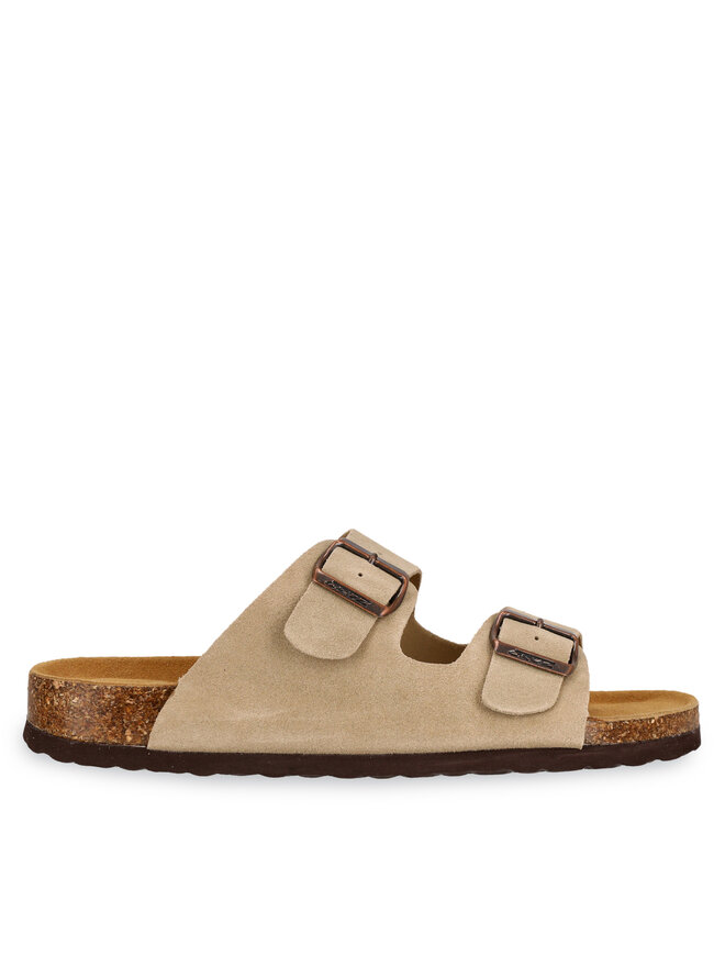 CRUZ Pantoletten CRUZ Cosimo Leather CR252323 Beige