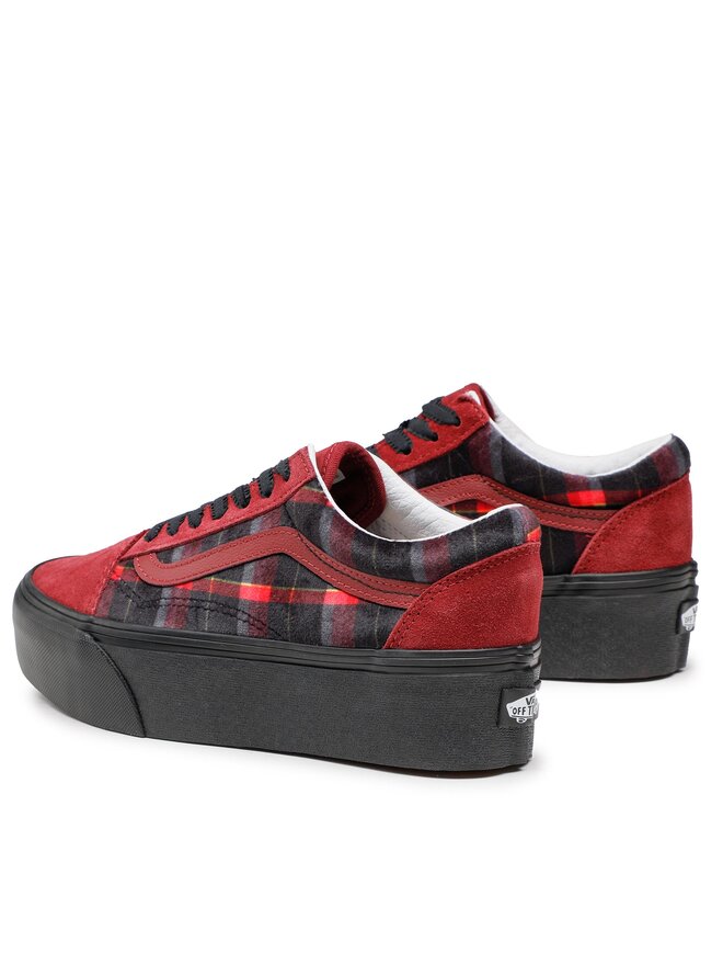 Vans Tenisky Vans Old Skool Stac VN0A7Q5M02Y1 Bordó