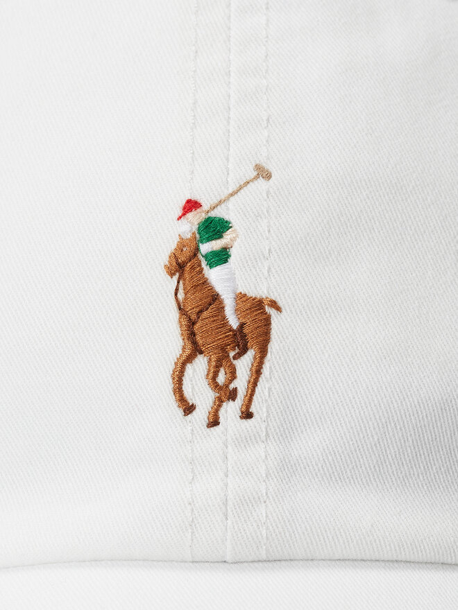 Polo Ralph Lauren Cepure ar nagu Polo Ralph Lauren 211954881002 Balts