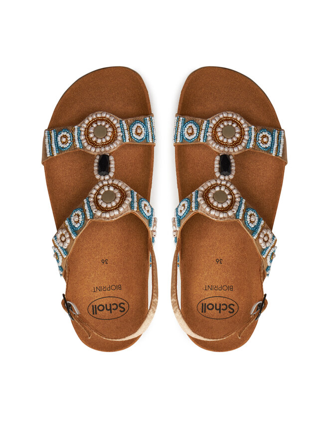 Scholl Sandalen Scholl Bogota MF31418 Goldfarben