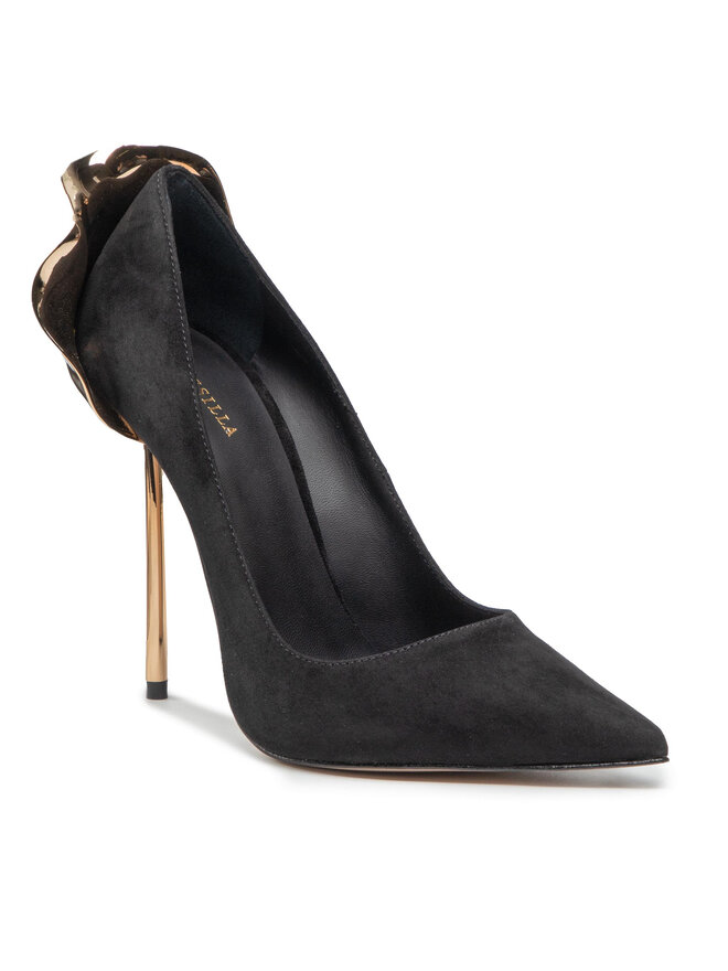 Scarpe stiletto Le Silla Deco Petalo 3110M100G3PPVEL212 Nero escarpe