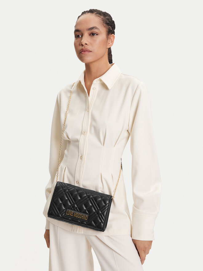 LOVE MOSCHINO Táska LOVE MOSCHINO JC4248PP0MLA0000 Fekete