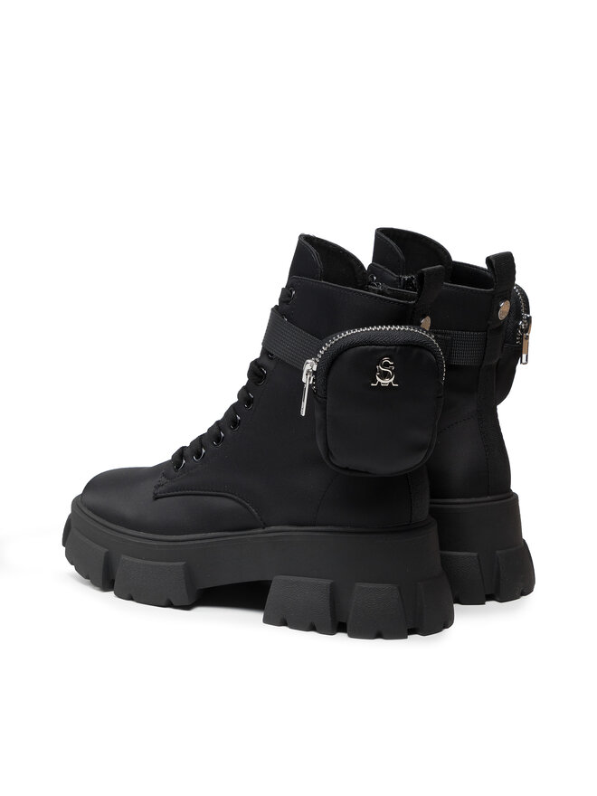 Steve Madden Schnürschuhe Steve Madden Tanker-P SM11001615-04004-001 Schwarz