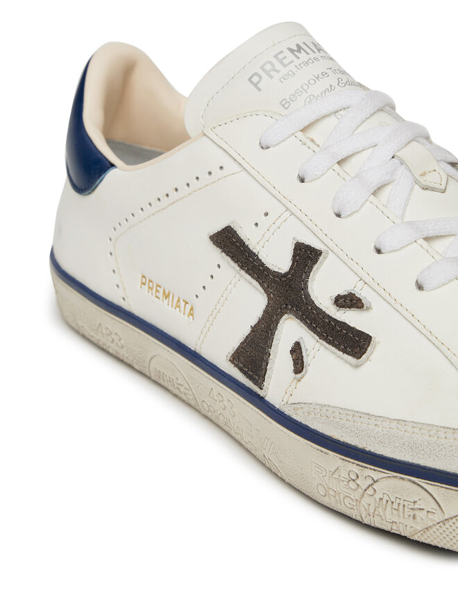 Premiata Сникърси Premiata STEVEN VAR 7503 Бял