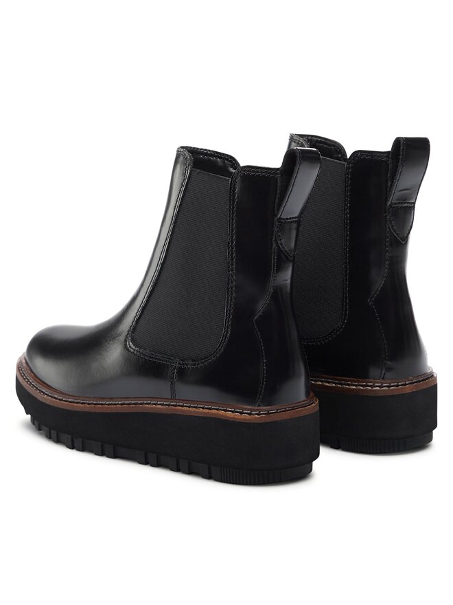Clarks Боти тип челси Clarks Orianna W Up 261748214 Черен
