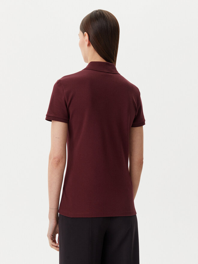 Lacoste Lacoste Pólóing PF5462 Bordó Slim Fit