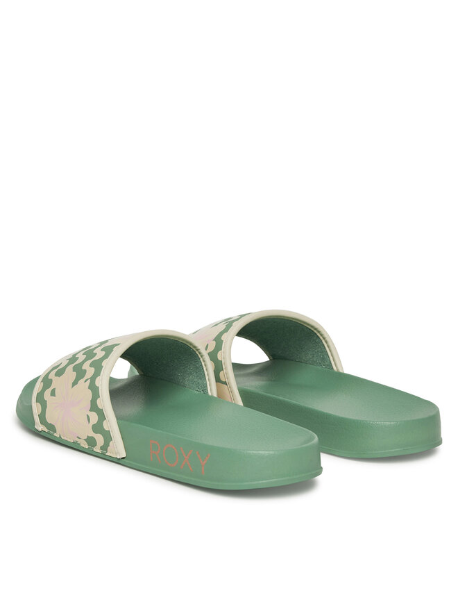 Roxy Παντόφλες Roxy ARJL100909 Πράσινο