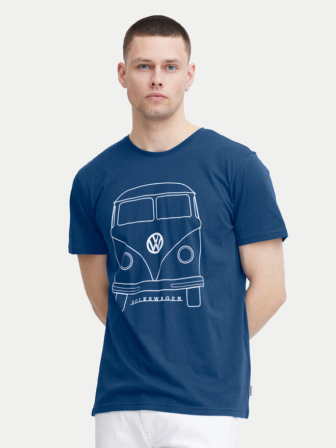 Blend Blend T-Shirt 20716993 Blau Regular Fit