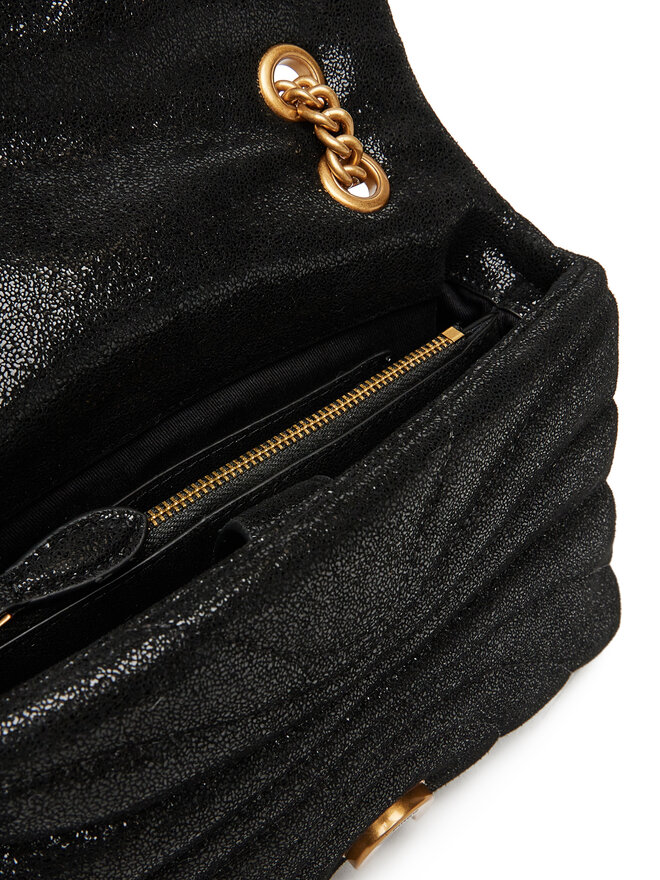 PINKO Τσάντα PINKO Love Puff Mini Cl PE 25 PLTT 100039 A27F Μαύρο