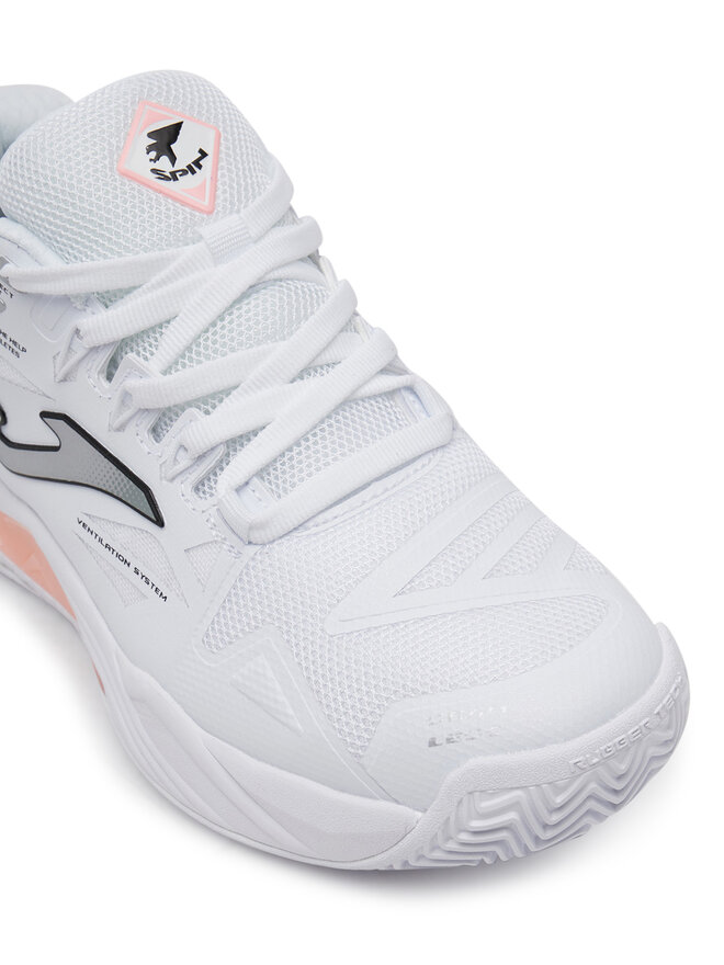 Joma Čevlji za tenis Joma Spin 2502 TSPILS2502O Bela