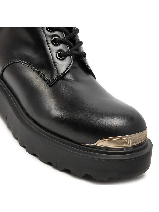 LOVE MOSCHINO Schnürstiefeletten LOVE MOSCHINO JA24124G1LIA0000 Schwarz