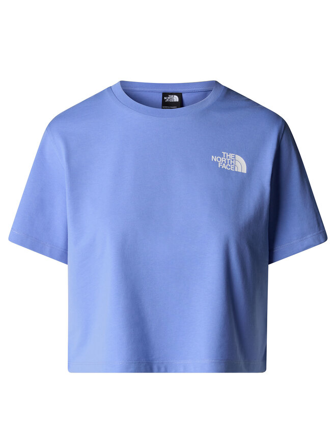 The North Face The North Face Marškinėliai Simple Dome NF0A87U4 Mėlyna Loose Fit