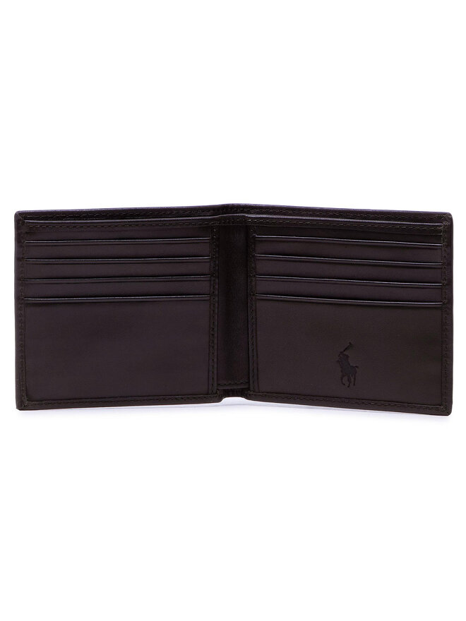 Polo Ralph Lauren Velká pánská peněženka Polo Ralph Lauren Mpolo CO D2 405803865001 Hnědá