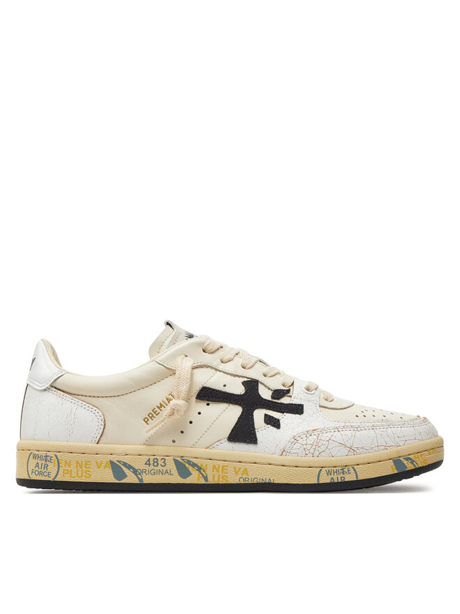 Premiata Сникърси Premiata Bsktclay BSKT CLAY VAR 6775 Екрю
