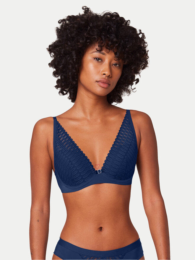 Triumph Triumph Bralette-BH Aura Spotlight 10216460 Blau