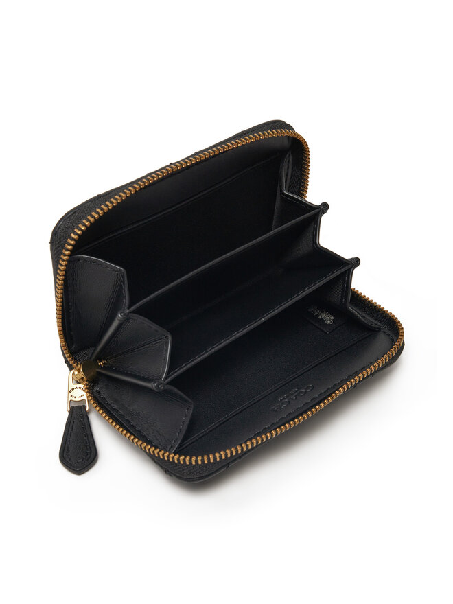 Coach Kleine Damen Geldbörse Coach CM505 Schwarz