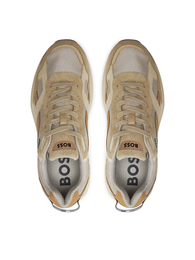 BOSS Sneakersy Boss Levitt Runn Hsdny 50517364 Béžová