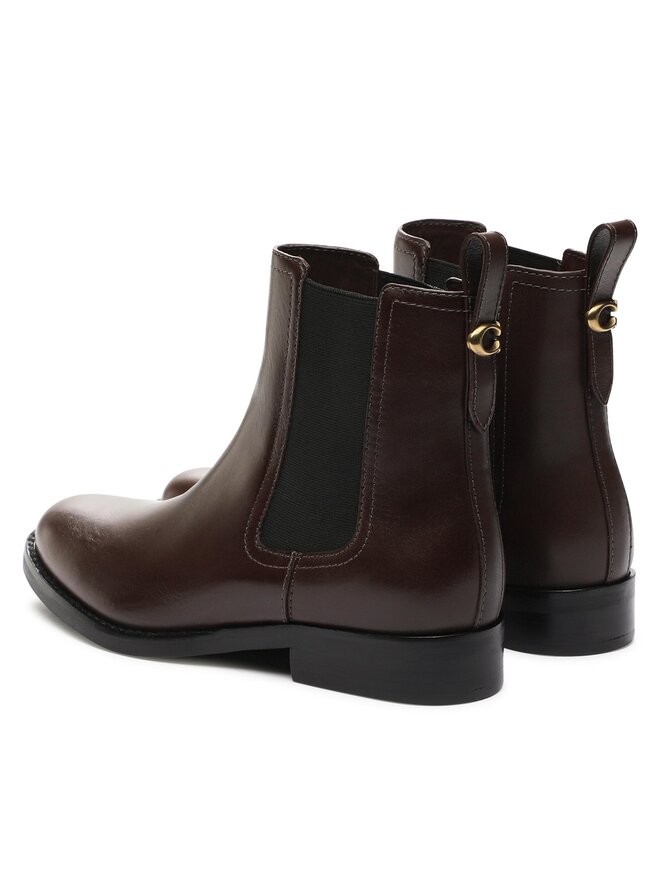 Coach Chelsea Coach Maeve Lth Bootie CN143 Marrone