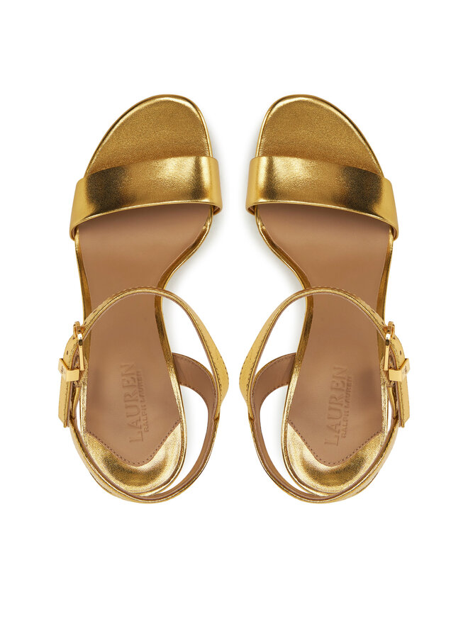 LAUREN RALPH LAUREN Sandale LAUREN RALPH LAUREN 802956289003 Auriu