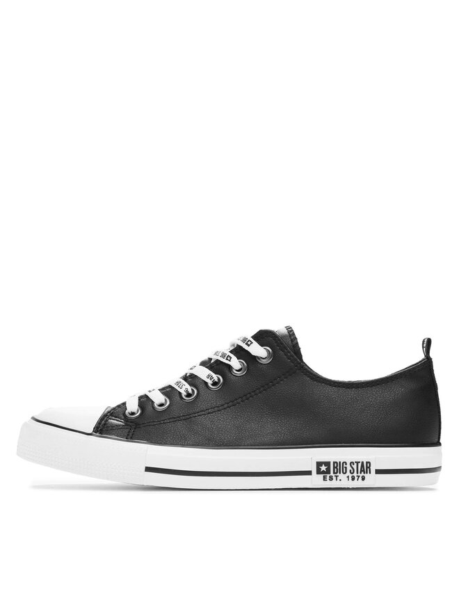 Big Star Shoes Plátěnky Big Star Shoes KK174047 Černá