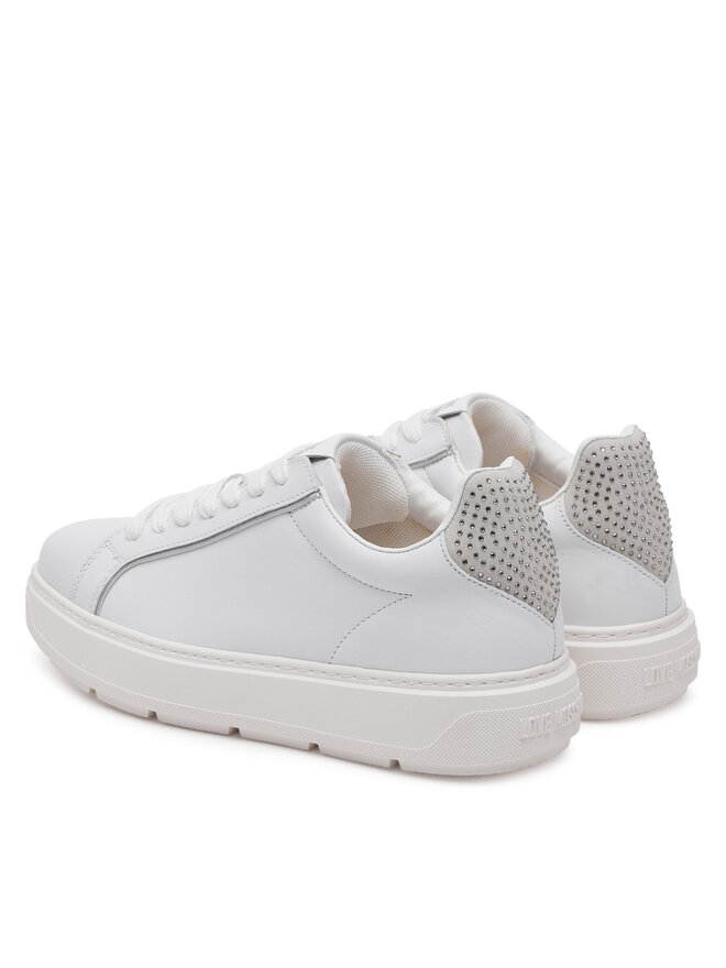 LOVE MOSCHINO Sneakersy LOVE MOSCHINO JA15184G1MIAC10A Biały