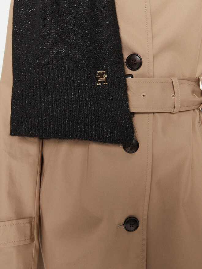Tommy Hilfiger Κασκόλ Tommy Hilfiger AW0AW16646 Μαύρο